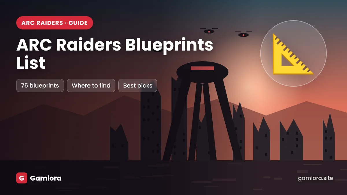 ARC Raiders blueprints list and how to get them