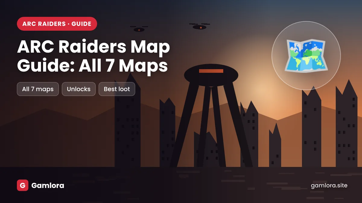 ARC Raiders map guide: all 7 maps including Pendola Pass