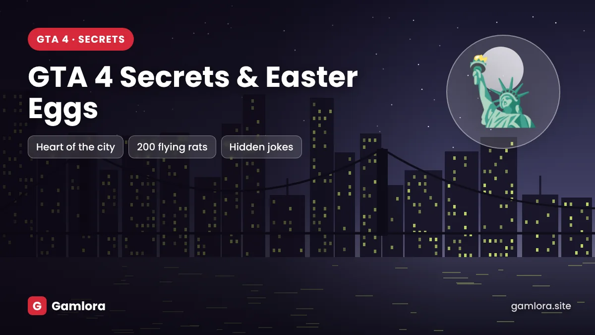 GTA 4 secrets and easter eggs in Liberty City
