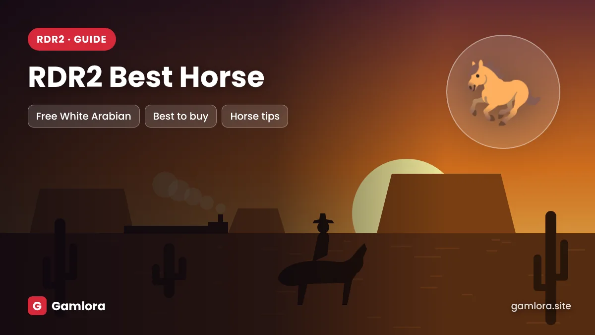 RDR2 best horse guide: Arabian horses and how to get them