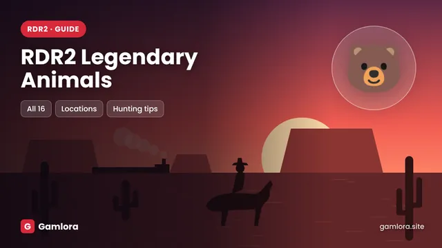 RDR2 legendary animals locations: all 16 legendary animals